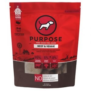 凍乾糧 Purpose 凍乾脫水生肉 狗主糧 (牛肉) 14oz 寵物用品店推薦