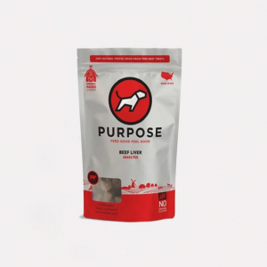 小食 Purpose 凍乾脫水 貓狗小食 (牛肝) 3oz 寵物用品店推薦