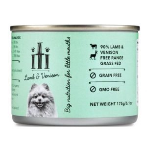 狗用糧食 ITI 紐西蘭天然無穀物(羊+鹿肉) 狗罐頭 175G 寵物用品店推薦