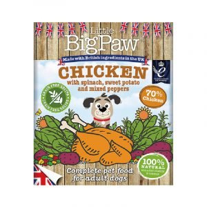 即食湯包 Little Big Paw 菠菜紅薯雞肉無穀物狗餐盒 390g 寵物用品店推薦