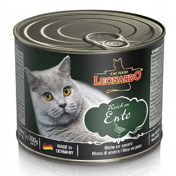 Leonardo Natural Cat Canned (Duck) 天然貓罐頭（鴨肉）