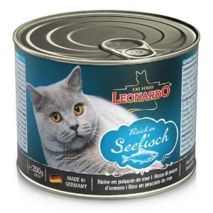 罐頭食品 Leonardo Natural Cat Canned (Sea Fish) 天然貓罐頭（海洋魚） 寵物用品店推薦