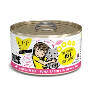 罐頭食品 Weruva B.F.F. 喵友系列 野生吞拿魚、無骨及去皮雞胸肉 貓罐頭 (黃罐) 寵物用品店推薦