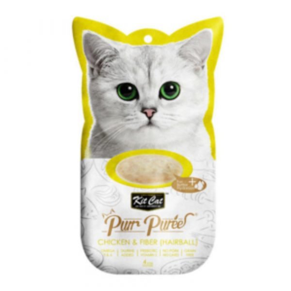 Kit Cat Purr Puree 吞拿魚+去毛球 養生肉醬 60g