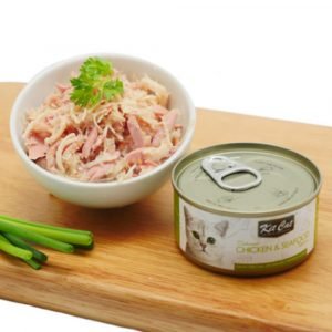 罐頭食品 Kit Cat 無穀物 雞肉+海鮮Toppers+Taurine 貓罐頭 80g 寵物用品店推薦