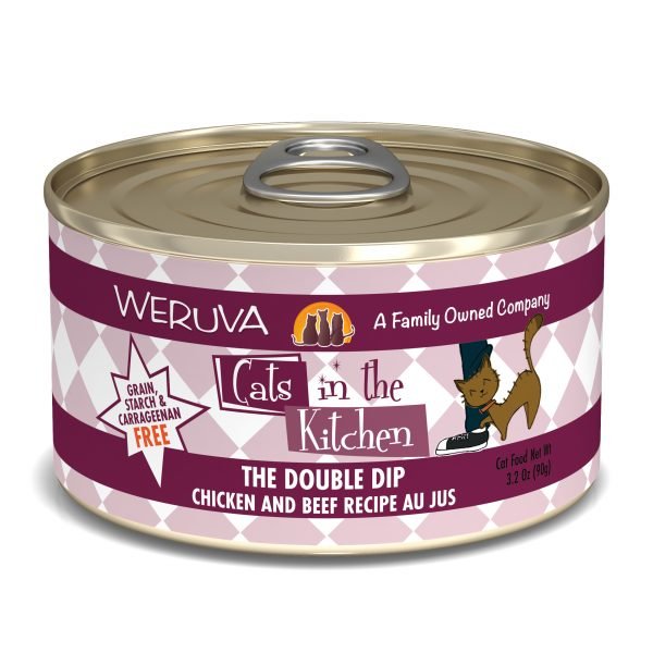WeRuVa 廚房系列 雞湯、無骨去皮雞肉、牛肉 貓罐頭