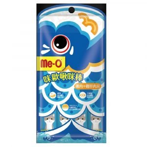 小食 美奧 Me-O Creamy Treats 雞肉+雞肝口味 (綠茶精華、美目) 寵物用品店推薦