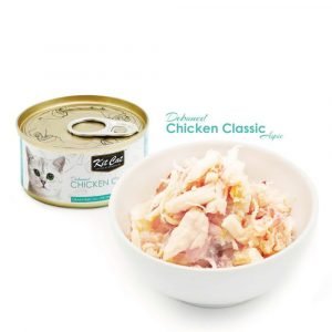 罐頭食品 Kit Cat Aspic 無穀物 雞肉+Taurine 肉凍貓罐頭 80g 寵物用品店推薦