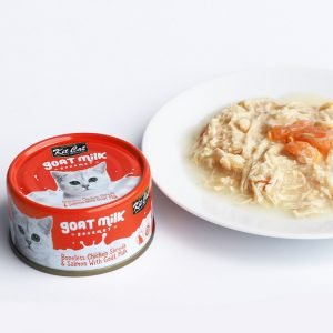 罐頭食品 Kit Cat 雞肉+三文魚 羊奶貓罐頭 70g 寵物用品店推薦