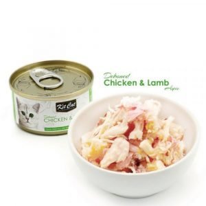 罐頭食品 Kit Cat 無穀物 雞肉+羊肉+Taurine 肉凍貓罐頭 80g 寵物用品店推薦