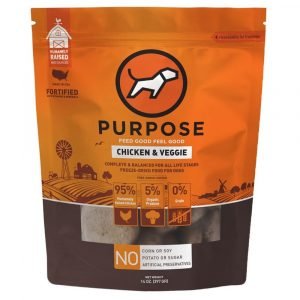 凍乾糧 Purpose 凍乾脫水生肉 狗主糧 (雞肉) 14oz 寵物用品店推薦