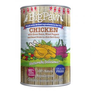 狗用糧食 Little Big Paw 雞肉+雜菜狗罐頭 390g 寵物用品店推薦