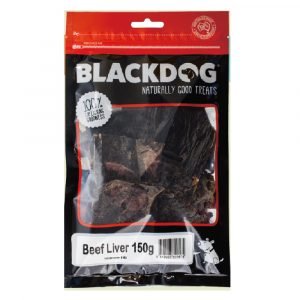 小食 BLACK DOG 高蛋白牛肝 150g 寵物用品店推薦