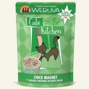 即食湯包 WeRuVa 廚房系列 鯖魚、走地雞、美味肉汁 袋裝貓糧 85g 寵物用品店推薦