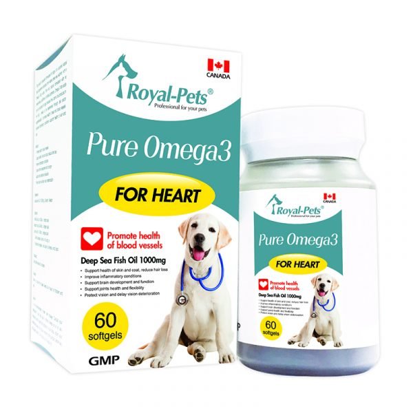 Royal-Pets 純正魚油丸 60粒軟膠囊