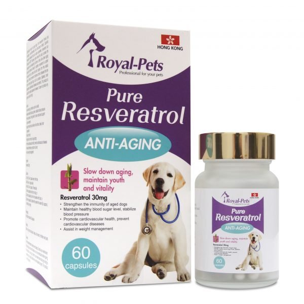 Royal-Pets 純正白藜蘆醇 60粒膠囊