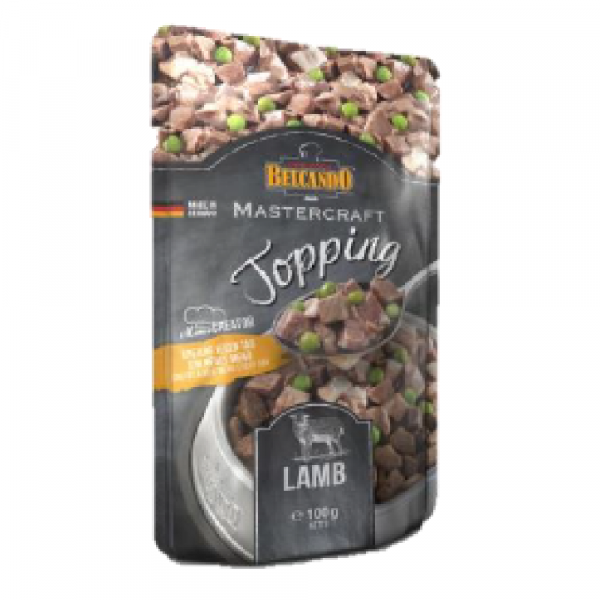 德至專 Belcando Mastercraft Topping 狗濕包 (羊肉 Lamb) 100g