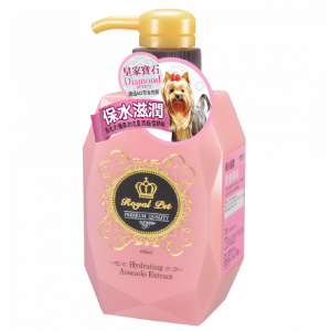 清潔用品 Royal Pet 保水滋潤洗毛液 粉紅色 400ml 寵物用品店推薦