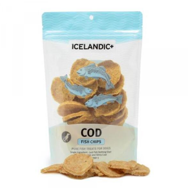 Icelandic+ 冰島鱈魚片狗小食 2.5oz (到期日30/07/2024)