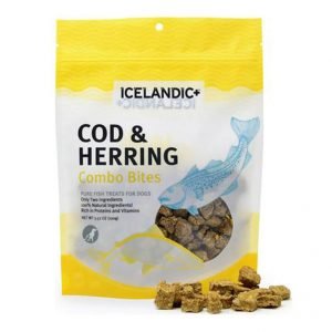 小食 Icelandic+ 冰島鱈魚和鯡魚粒狗小食 3.52oz 寵物用品店推薦