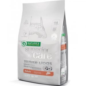乾糧 Nature’s Protection 去淚痕美毛成犬配方犬糧 (低敏三文魚) 1.5kg 寵物用品店推薦