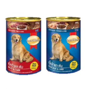 狗用糧食 Smart Heart 雞肉+蔬菜配方 成犬罐頭 400g 寵物用品店推薦
