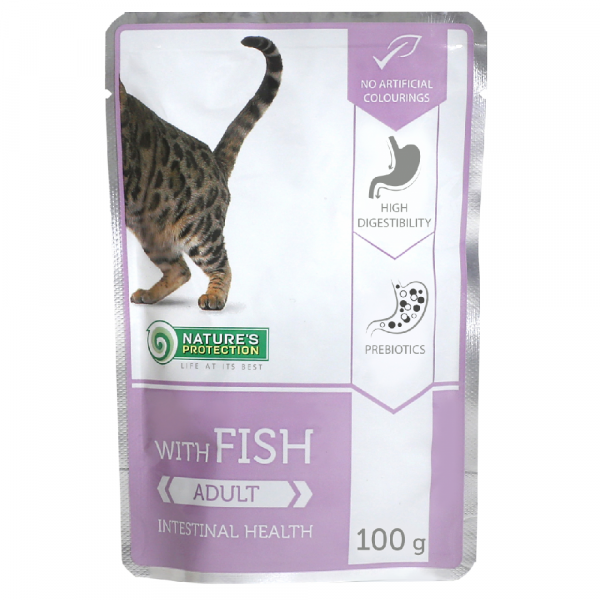 Nature's Protection 貓隻主食袋裝濕糧 (魚) 100g