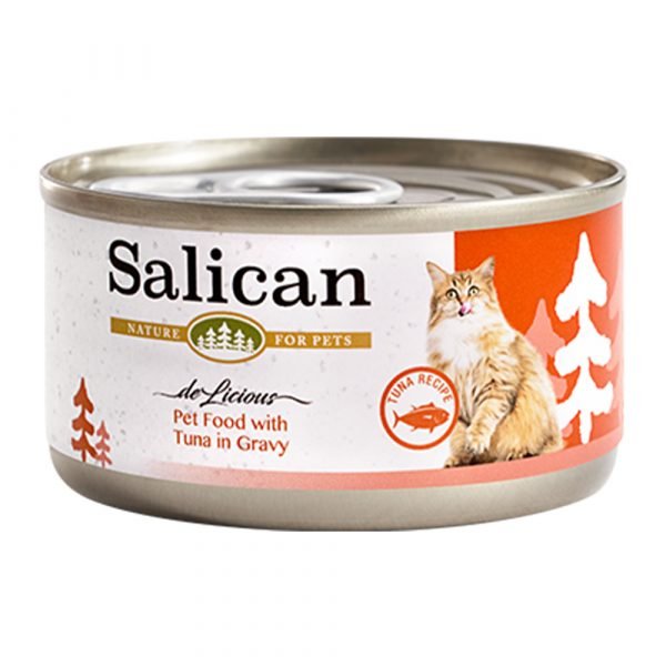 Salican 吞拿魚貓罐頭 (肉汁) 85g