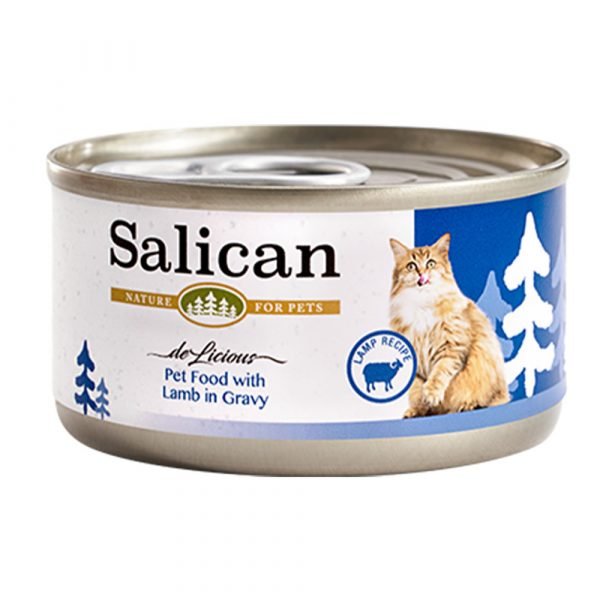 Salican 羊肉貓罐頭 (肉汁) 85g