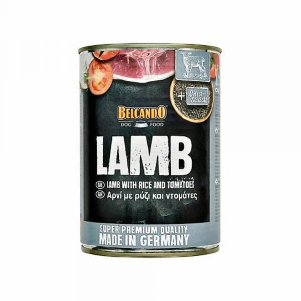 德至專 Belcando 至尊新鮮肉狗罐頭(羊肉) Super Premium Tinned Dog Food (Lamb) 400g
