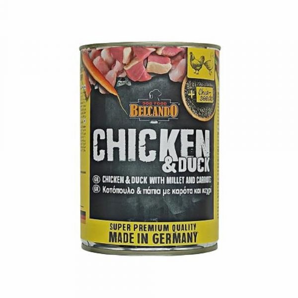 德至專 Belcando 至尊新鮮肉狗罐頭(雞肉+鴨肉) Super Premium Tinned Dog Food (Chicken & Duck) 400g