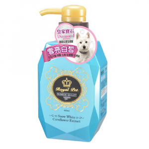 清潔用品 Royal Pet 雪亮白晳洗毛液 藍色 400ml 寵物用品店推薦