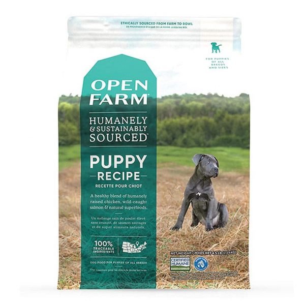 Open Farm 無穀物野生三文魚走地雞配方 幼犬糧
