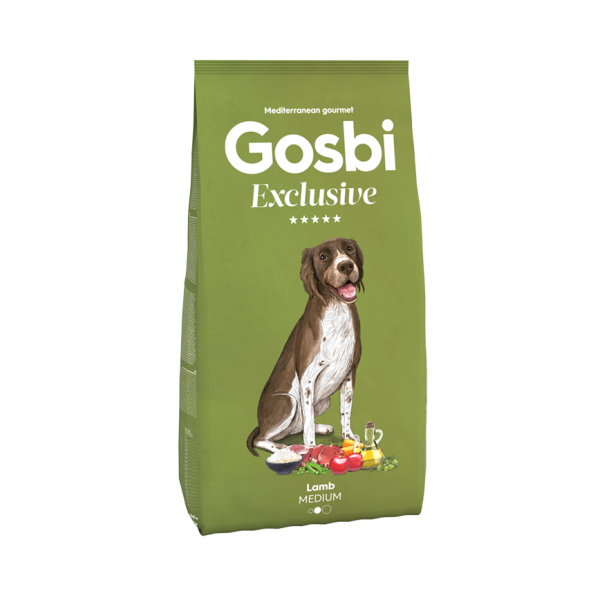 Gosbi 中型成犬純羊肉蔬果配方