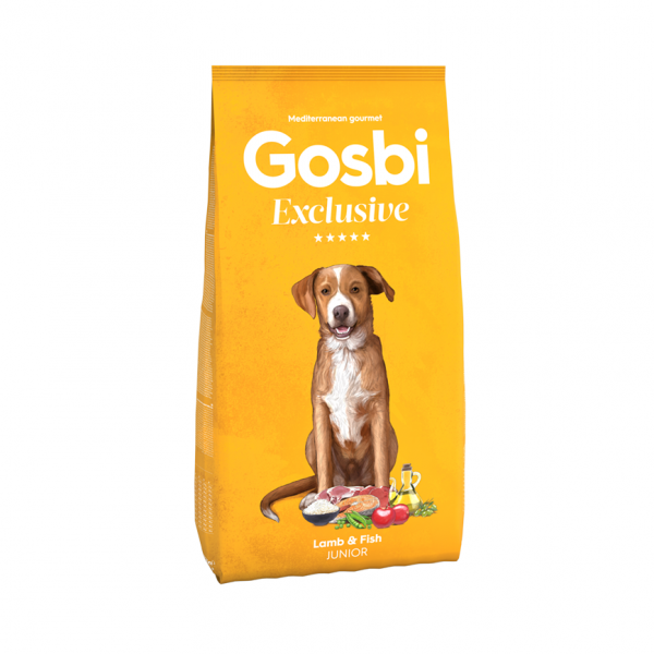 Gosbi 中大型幼犬羊肉 + 魚肉蔬果配方