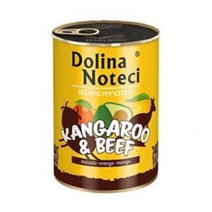 狗用糧食 Dolina Noteci 超級愛犬罐頭 Superfood Dog (袋鼠+牛) 寵物用品店推薦