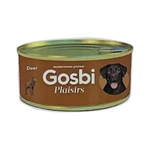狗用糧食 Gosbi 成犬鹿肉罐頭 185g 寵物用品店推薦