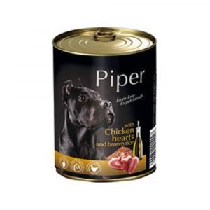 狗用糧食 Dolina Noteci 黑鑽愛犬罐頭 Piper Premium (成犬) 雞心+糙米 400g 寵物用品店推薦