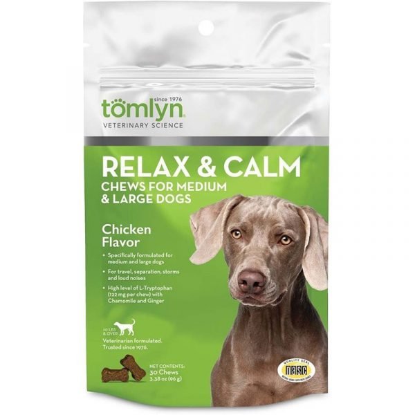 Tomlyn 舒緩情緒抗壓力軟粒 (中及大型犬) 30粒