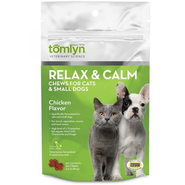 Tomlyn 舒緩情緒抗壓力軟粒 (小型犬 + 貓) 30粒
