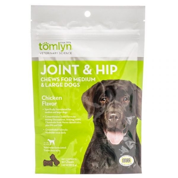 Tomlyn 補關節氨基葡萄糖滋味軟粒 (成犬) 30粒