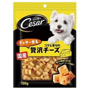 小食 CESAR 西莎 特濃車打芝士口味波浪條 100g 寵物用品店推薦