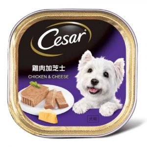 濕糧 CESAR 西莎 純鮮肉系列 雞肉加芝士 100g 寵物用品店推薦
