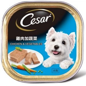 濕糧 CESAR 西莎 純鮮肉系列 雞肉加蔬菜 100g 寵物用品店推薦