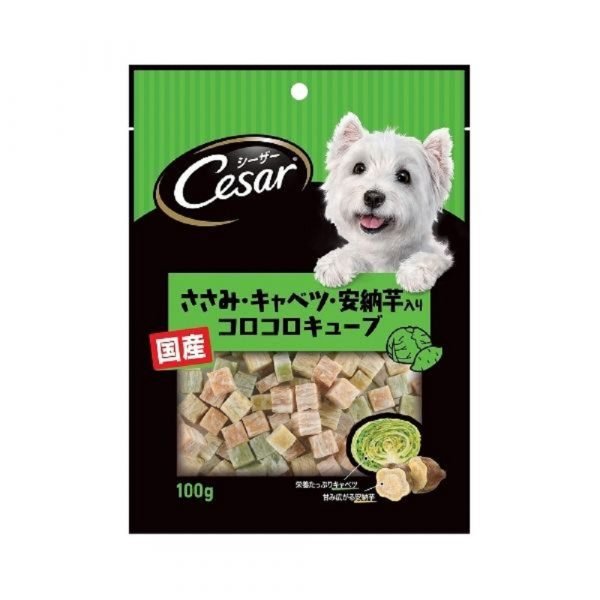 CESAR 西莎 雞肉、椰菜、安納芋雜錦小食粒 100g