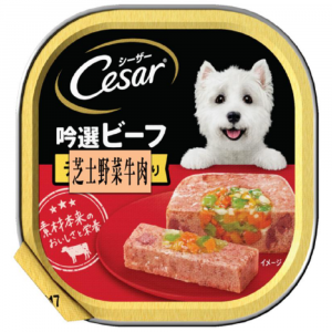 濕糧 CESAR 西莎 料理 芝士野菜牛肉 100g 寵物用品店推薦