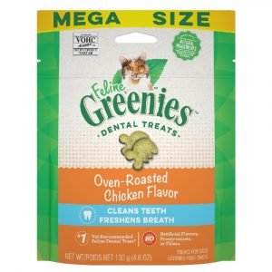 小食 Greenies Feline 貓小食 烤雞肉味 4.6oz 寵物用品店推薦