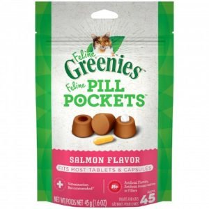 其他 Greenies 餵藥輔助貓小食 三文魚 1.6oz 寵物用品店推薦