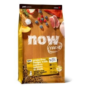 乾糧 NOW FRESH!™ 無穀物 全犬種 幼齡 狗糧配方 (火雞﹐三文魚﹐鴨肉) 寵物用品店推薦
