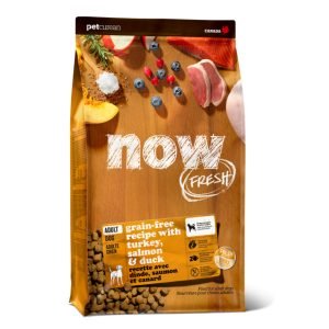 乾糧 NOW FRESH!™ 無穀物 全犬種 成年 狗糧配方 (火雞﹐三文魚﹐鴨肉) 寵物用品店推薦
